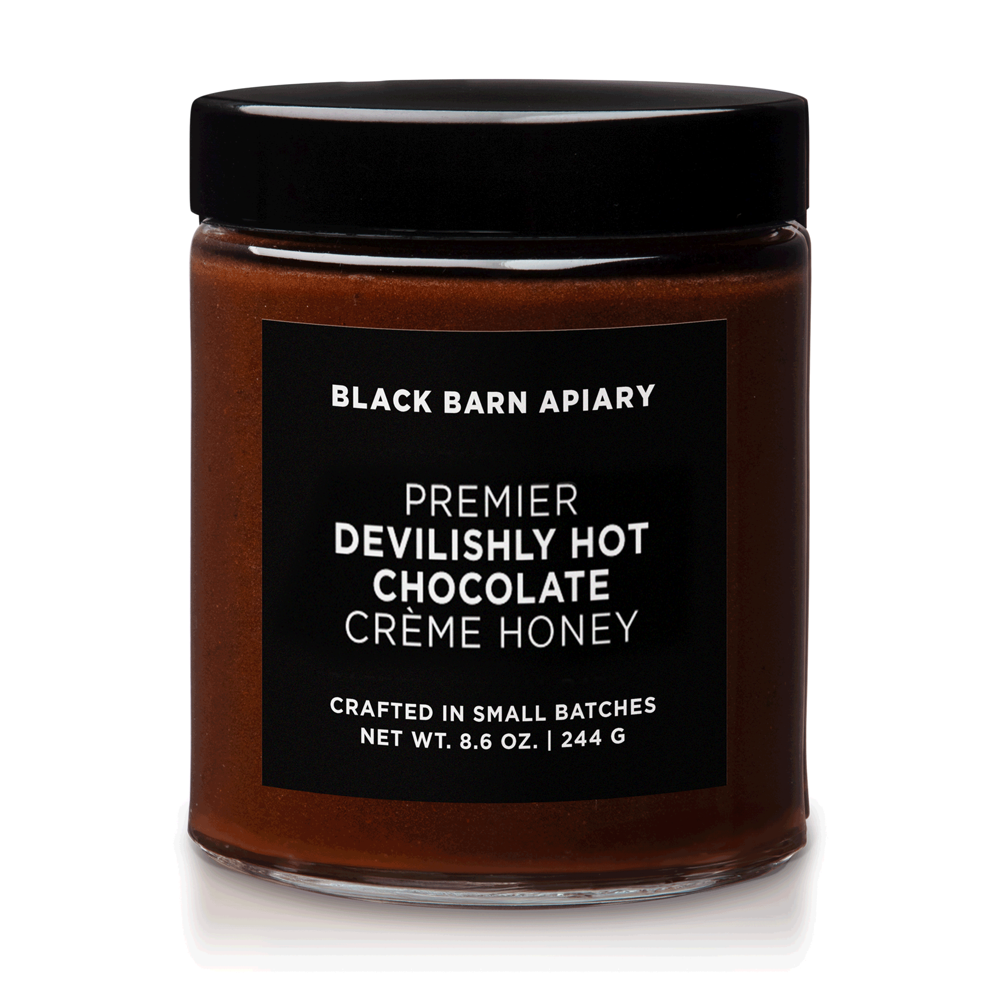 Premier Devilishly Hot Chocolate Creme Honey - Black Barn Apiary