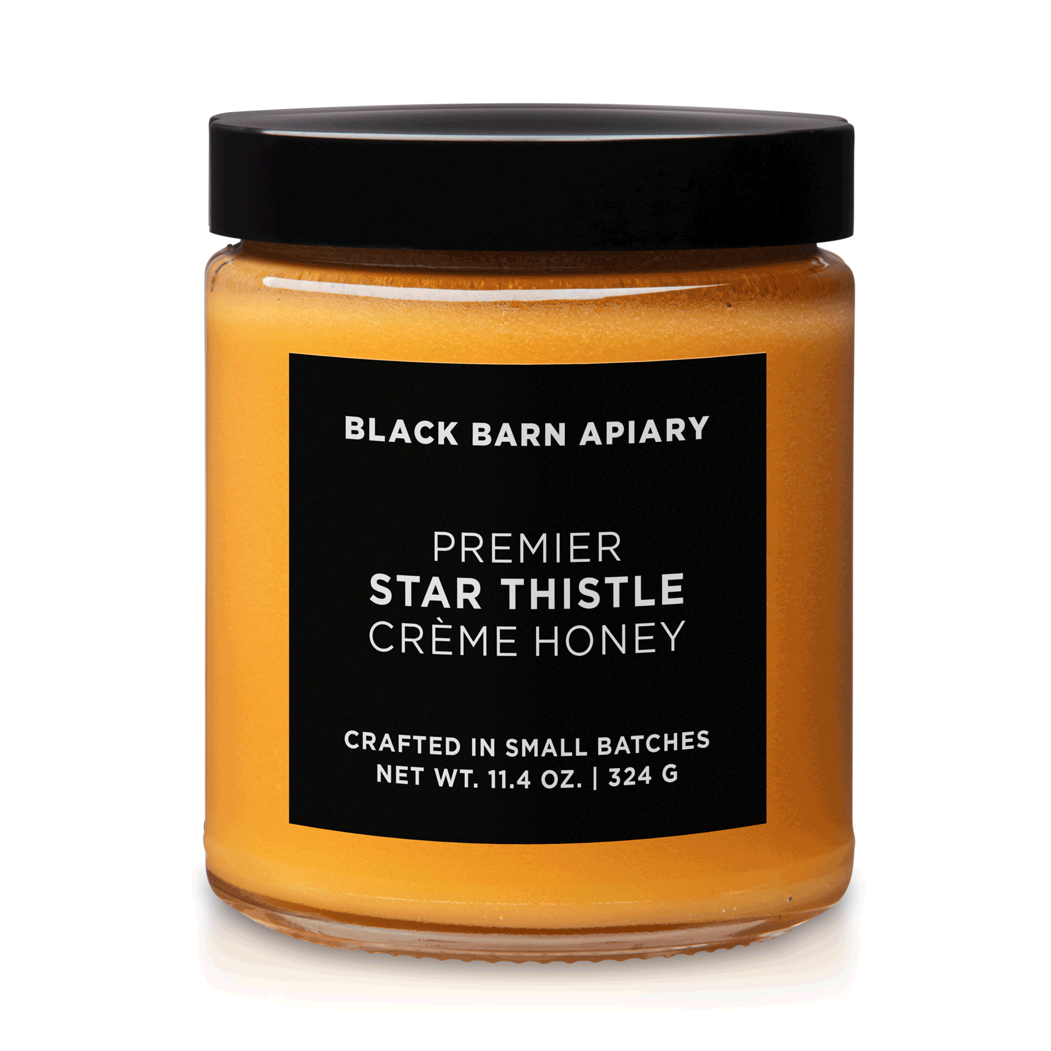 Star Thistle Creme Honey - Black Barn Apiary