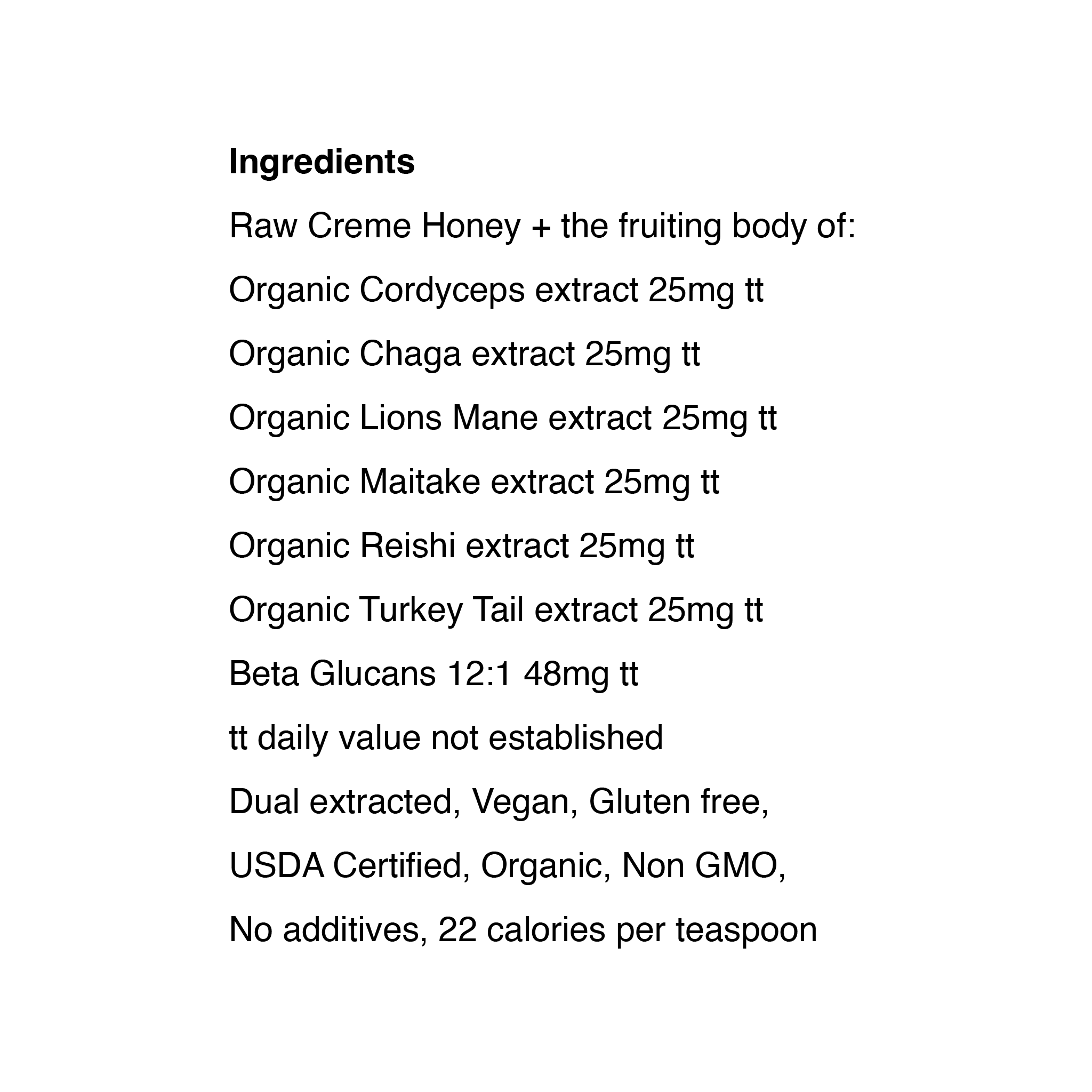 IMMUNE WELLNESS PRO™ SIX MUSHROOM CRÈME HONEY