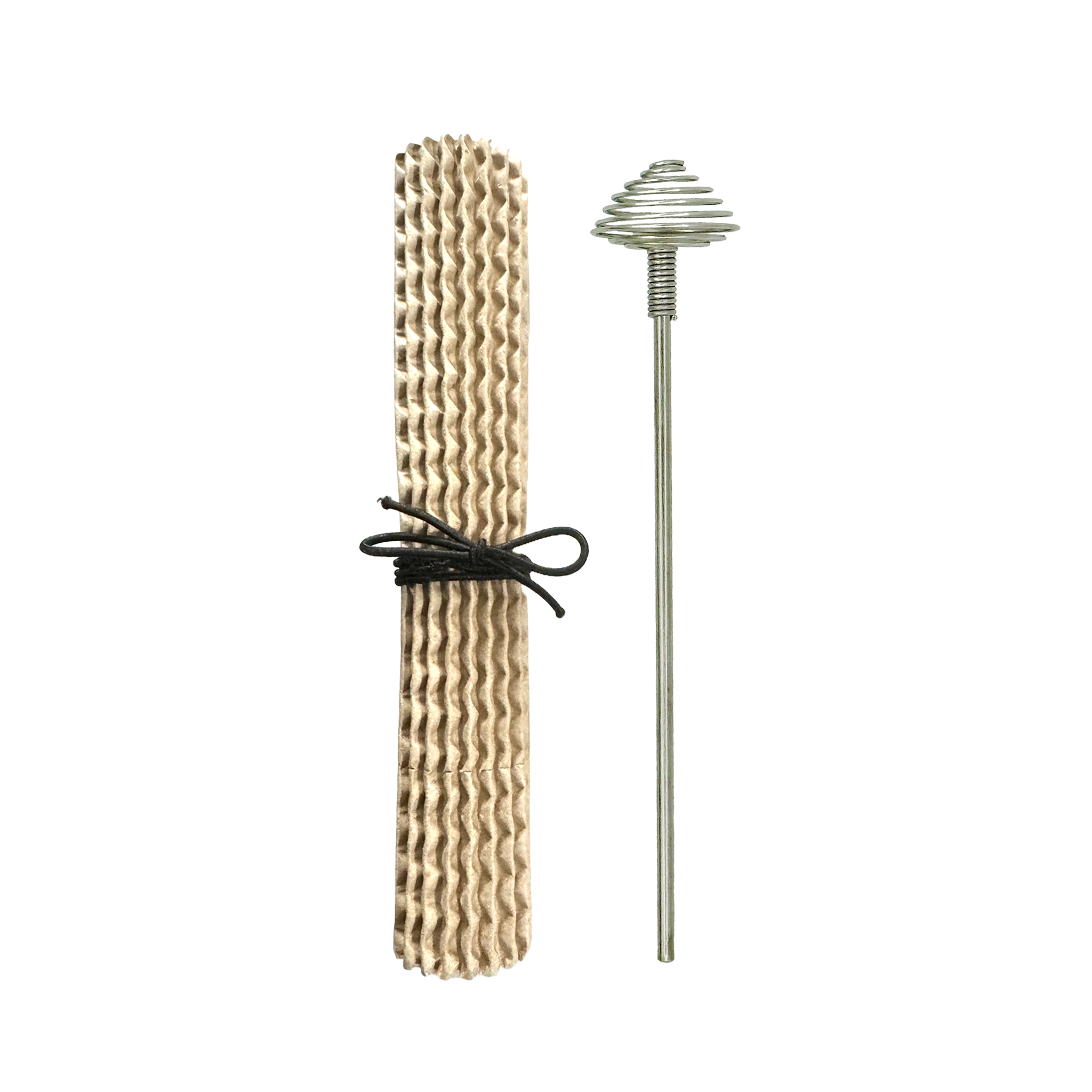 Japanese honey dipper stainless steel utensil for drizzling honey