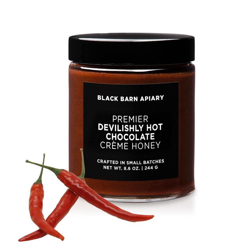 Devilishly Hot Chocolate Créme Honey | Small-Batch Artisan – BLACK