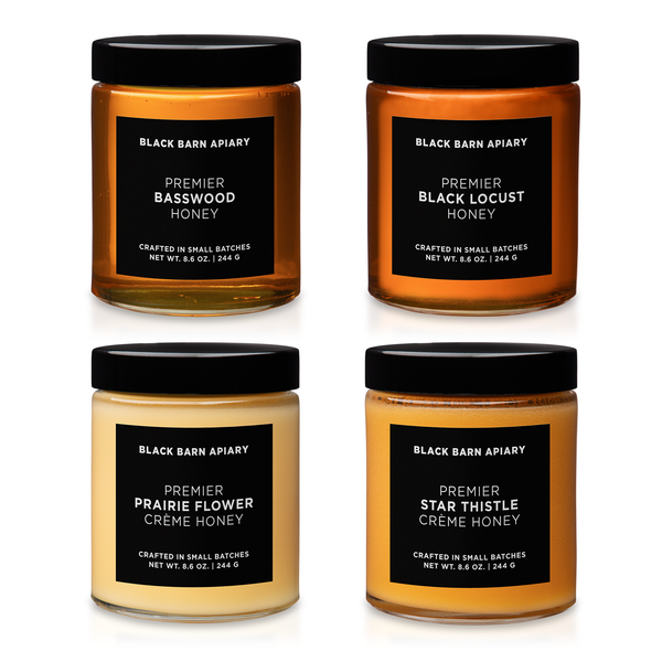 Signature 2 + 2 | Artisan Honey Gift | Black Barn Apiary – BLACK